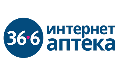 Логотип Аптека 36,6