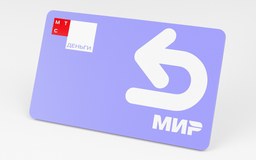 Логотип МТС Банк — Дебетовая карта МИР